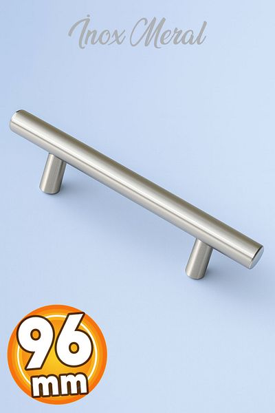 Badem10 Înălțimea trandafirului (96 MM - 9,6 CM) Mobilier de culoare metalică Capac bucătărie Sertar Dulap Mâner dulap Mâner