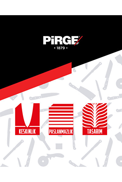 PİRGE Gastro Şef Cımbızı Kıvrık Uçlu 14cm - 81105