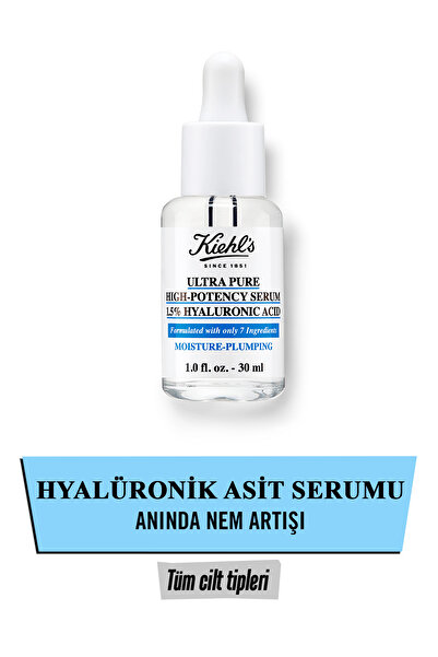Kiehl's Ultra Pure %1.5 Hyalüronik Asit Dolgunluk & Nem Veren Yüz Serumu