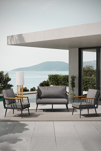 Kagu Ultralounge Bahçe Balkon Cafe Koltuk, Kanepe Oturma takımı