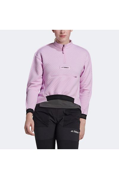 adidas Mikina Dámská / Dívčí HU0321-BLACK_LILLA