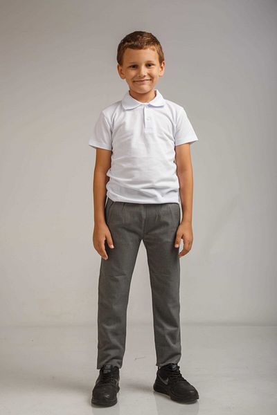 Dragora Gray Şerz School Pants - Full Elastic