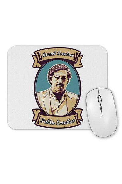 Baskı Dükkanı Pablo Escobar Narcos El Patron Mouse Pad.jpg