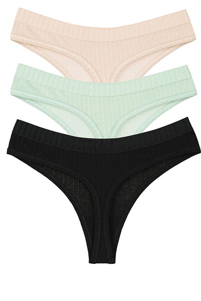 Vanilya Secret Βαμβακερό στρινγκ 3 πακέτο
