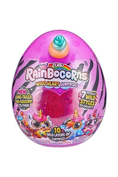 GIOCHI PREZIOSI Rainbocorns Wild Heart Süpriz Yumurta S3 Mor Kalp Rar05000