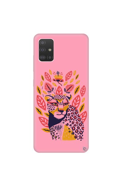 WANNA PROTECT Samsung Galaxy A71 Colorful Tiger Pattern Silicone Case with Ve...