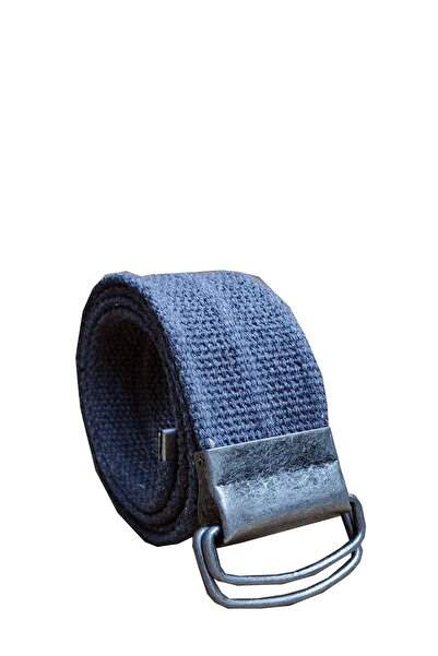 Kemer Dünyası حزام من القماش التكتيكي باللون الرمادي مع إبزيم حلقة ضغط للجنسين