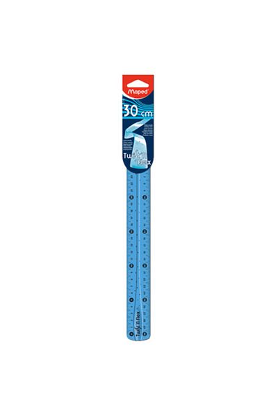 Maped Plastic Flexy Silicone 30 Cm Flexible Ruler (blue)