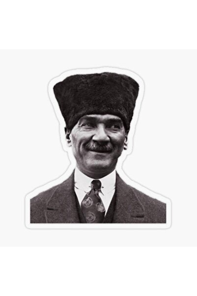 TSC ملصق سيارة أتاتورك أوتوماتيكي عندما يبتسم والدنا