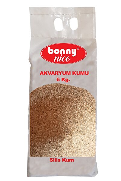 Bonny Nice Akvaryum Kumu Sarı Silis Kum 6 Kg.