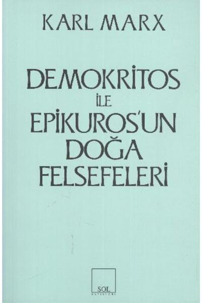 Genel Markalar Demokritos Ile Epikuros’un Doğa Felsefeleri