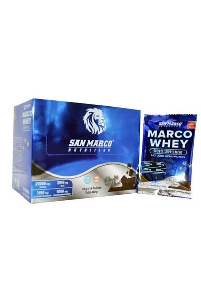 san marco Marco Whey Protein 30 g X 16 Pieces