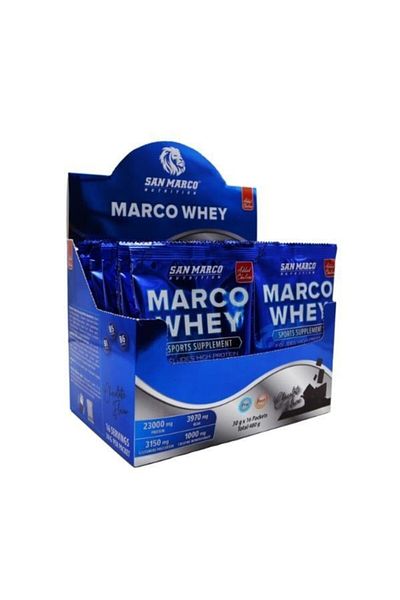 san marco Marco Whey Protein 30 g X 16 Pieces