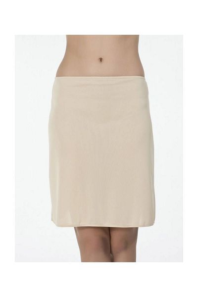 Kom New Season - Women's Soft Textured Basic Midi Underskirt