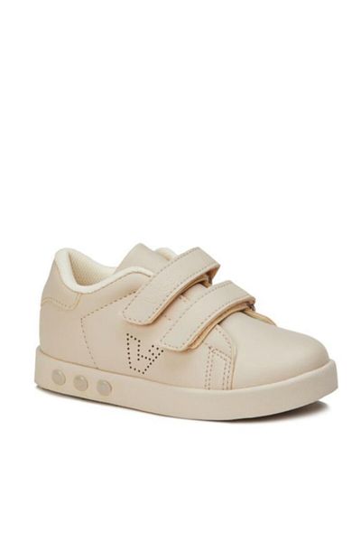 Vicco Oyo 313.b19k.100 Unisex Kids Lighted Sports Shoes Beige 22-25