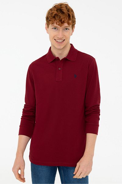 U.S. Polo Assn. Men's Red Sweatshirt