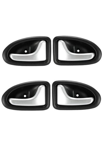 ELG Megane 1 Kapı Içma Kolu Gri Boyalı 4 Adetli Takım