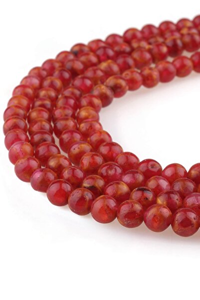 Dünya Doğal Taş 6 мм черешов опал ахат серия камък - Dz4074-v