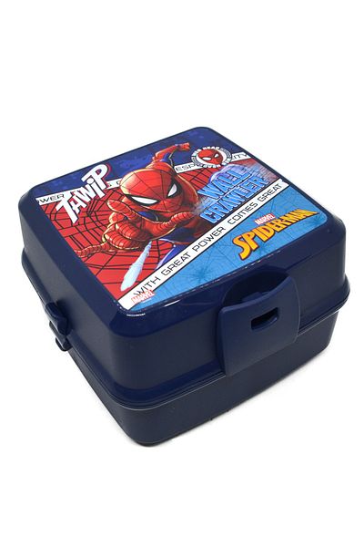 Hakan Çanta Spiderman Nutrition Furculiță cu 3 ochi cu lingură