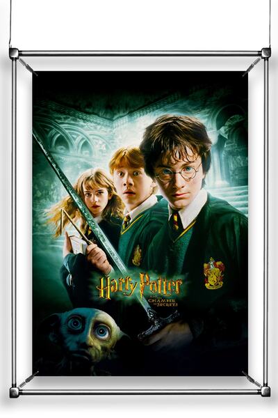 GiFi Poster & Film Afişi Harry Potter 35x50 Warner Bros. Lisanslı Hermonie & Ron