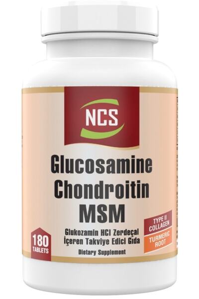 NCS Glucosamine Chondroitin Msm Collagen Turmenic Root 180 Tablet