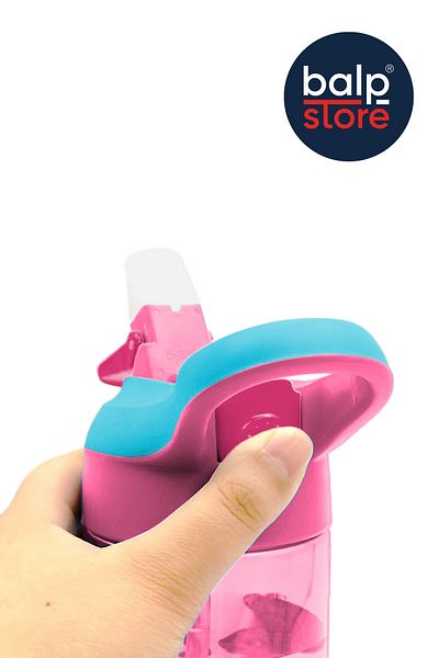 Vagonlife Balpstore Pink 500 ml Tritan Straw Drinker/flask - 0301