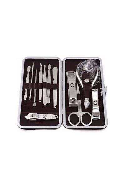 Hyd Manikür Pedikür Seti 13 Parça / Tırnak Bakımı Tırnak Makası Profesyonel F...
