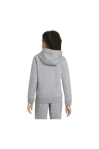Nike Sportswear Zero Pullover Hoodie Çocuk Sweatshirt - Gri