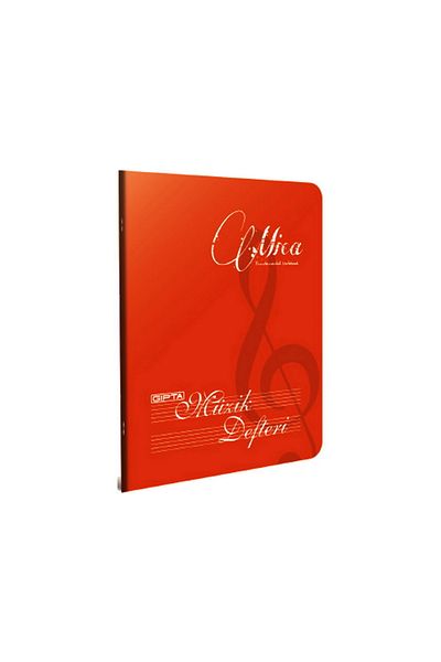Gıpta ميكا 17x24 40 ورقة غطاء بلاستيكي كتاب الموسيقى الأحمر (1482)