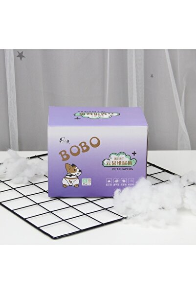 Bobo Köpek Alt Tuvalet Bezi 2-5 Kg Köpekler İçin 19-37 cm 10 Adet