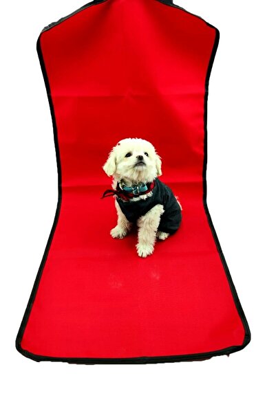 YclShop Kırmızı Araba Otomobil Içi Seyahat Kedi Köpek Taşıma Ön Ve Arka Koltu...