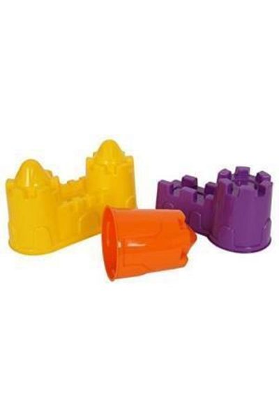 Polesie Castle Bridge + Castle Tower + Two Tower Castle Wall Mold 37251