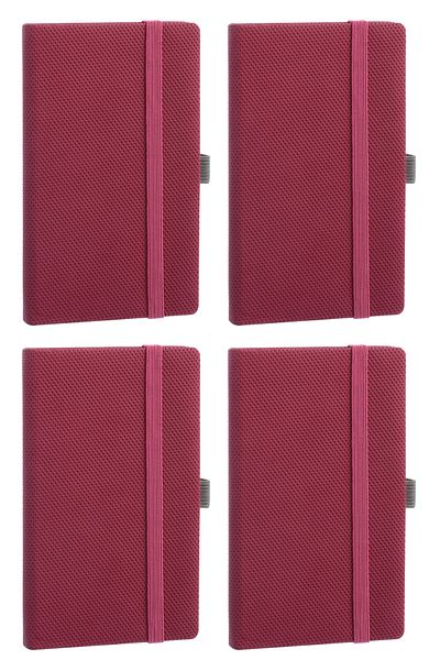 Vox Art 4-Piece Notepad - 9x15,3 Cm - 70 Gr.- Ivory Paper