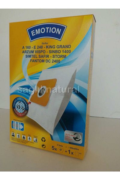 Altus Al 664 K Vacuum Cleaner Dust Bag and Filter - Gift Set