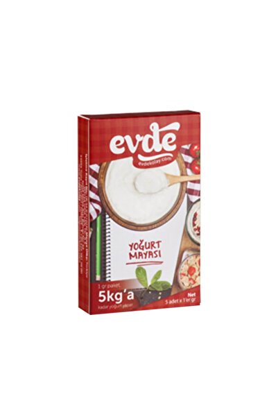 Evde Yoğurt Mayası 1 gr 5 Paket (HELAL BELGELİ)