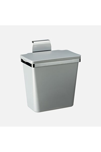 Pelikan Metal Askılı Plastik Çöp Kovası Metal Gri 11Lt