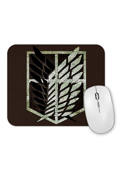 Baskı Dükkanı Подложка за мишка Attack On Titan Scoutging Legion