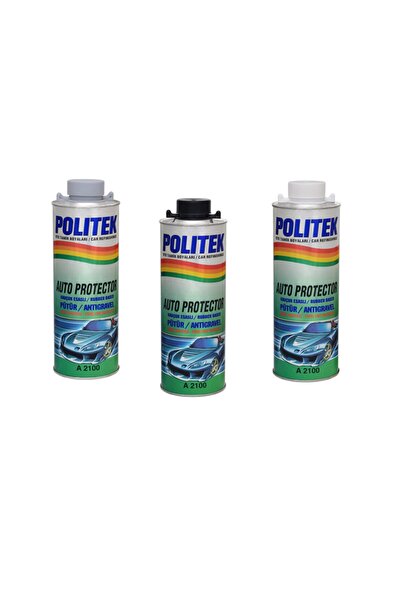 Politek Pütür Darbe Koruyucu 1l Siyah,gri,beyaz