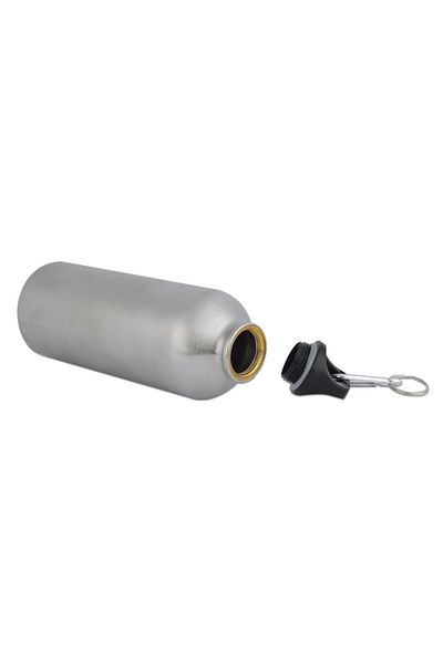 SEDEF SİLVER Stainless Steel 750 ml Flask with Carabiner Hanger