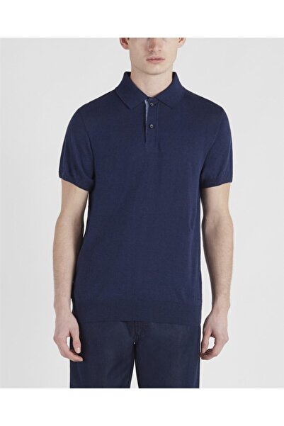 PAUL&SHARK قميص بولو محبوك للرجال C.wلينين