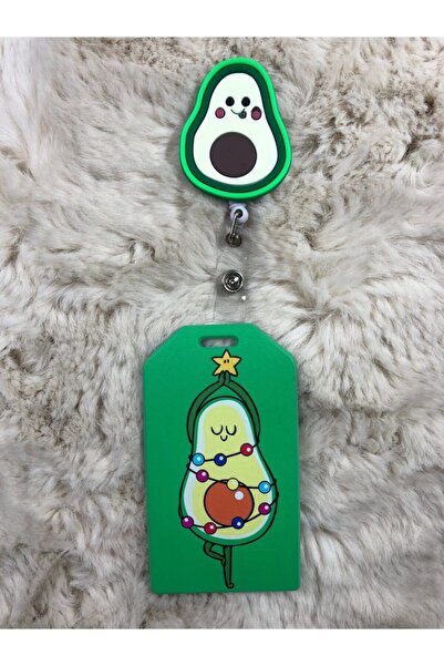 Hediyebum Set Yoyo Avocado și Suport vertical pentru carduri