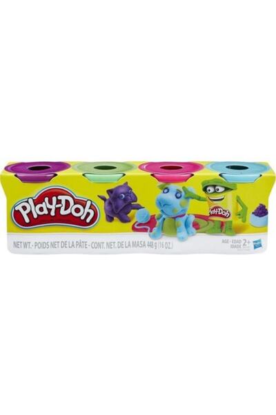 Play Doh 4 عبوات من العجين B6510