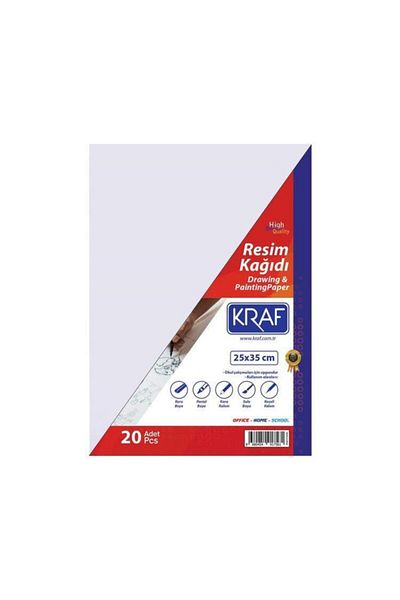 KRAF Picture Paper 25x35 Cm 20 Pack