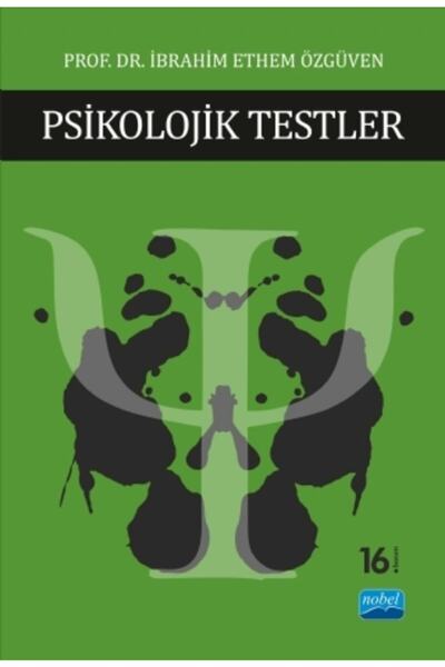 Nobel Akademik Yayıncılık Psikolojik Testler