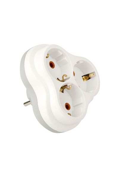 Nilson 3-Piece Grounded Male Plug Golyat - Yonca Type Kpf 5050005