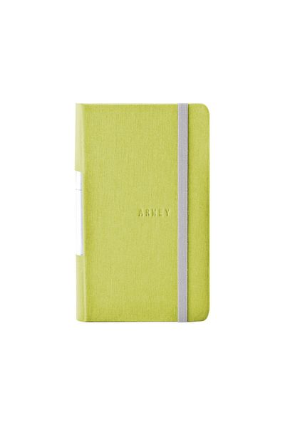 Arwey Acar Ando Linen Cover 9*14,5cm Weekly Planned Notebook