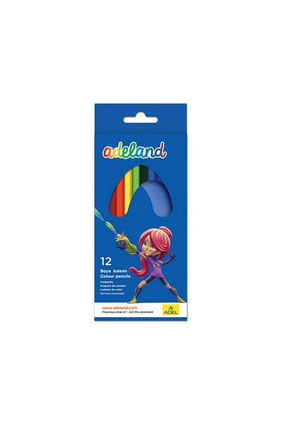 Adel 12 Colors Dry Paint Pen And 12 Colors 1/1 Dry Paint Pen