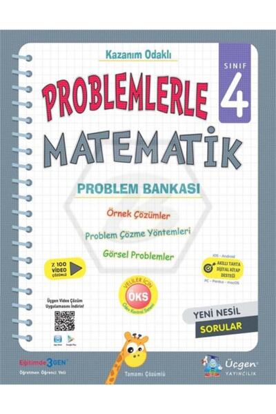 Üçgen Yayınları 4. Sınıf Problemlerle Matematik