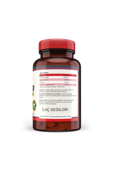 Nevfix Collagen Collagen Vitamin C Hyaluronic Acid 120 Tablets