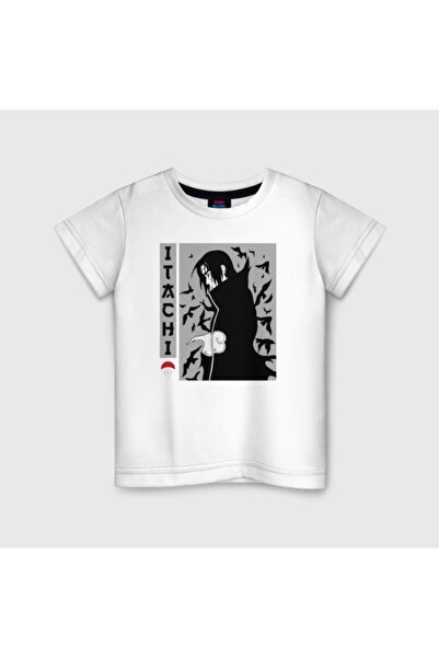 GALASHOP Anime Itachi 2 Beyaz Çocuk Tshirt Model 35